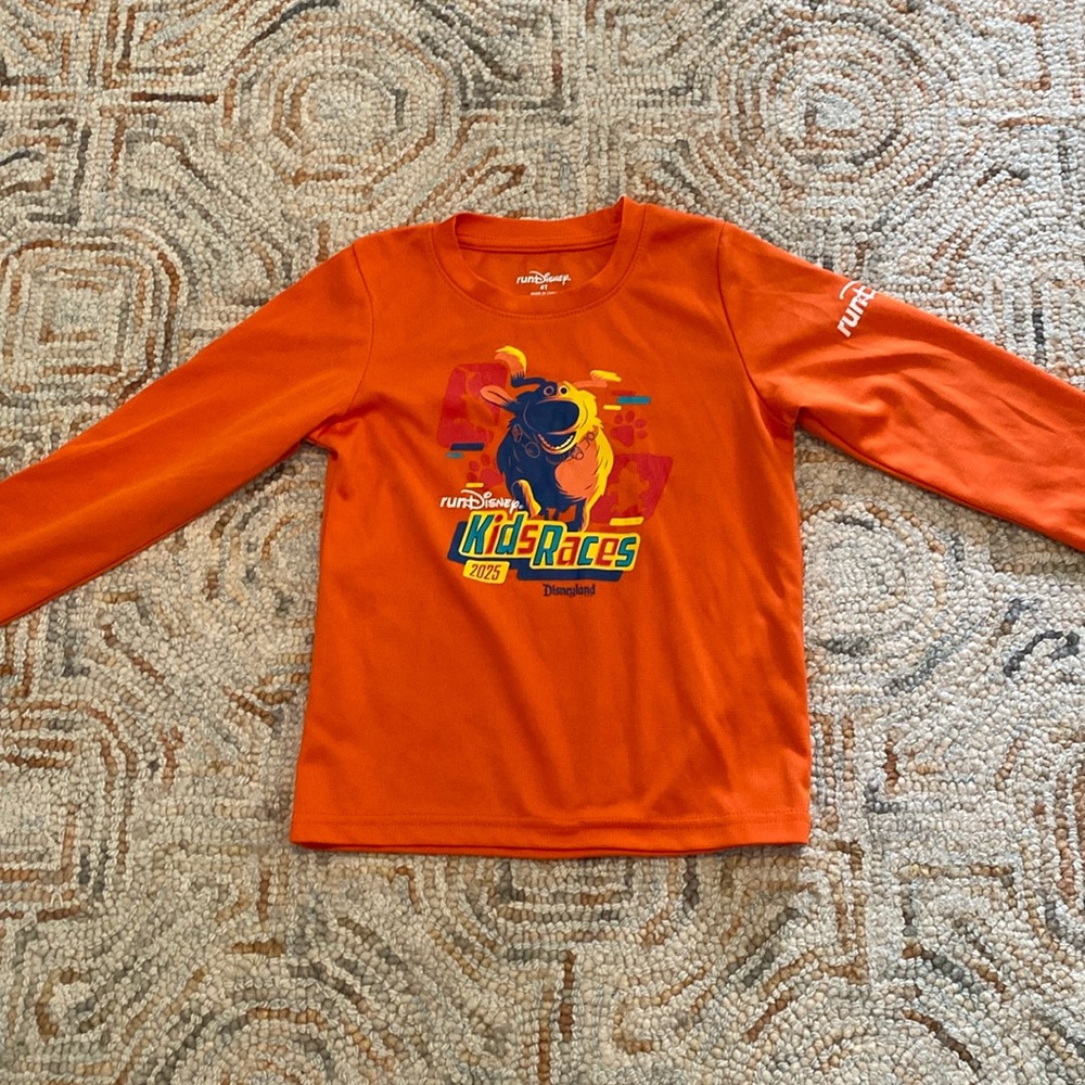 Run Disney kids race Disneyland long sleeve T-shirt